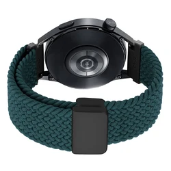 22mm Nylon Braided Replacement Wristband Strap - 1Pcs 22mm (B - Blue Green)