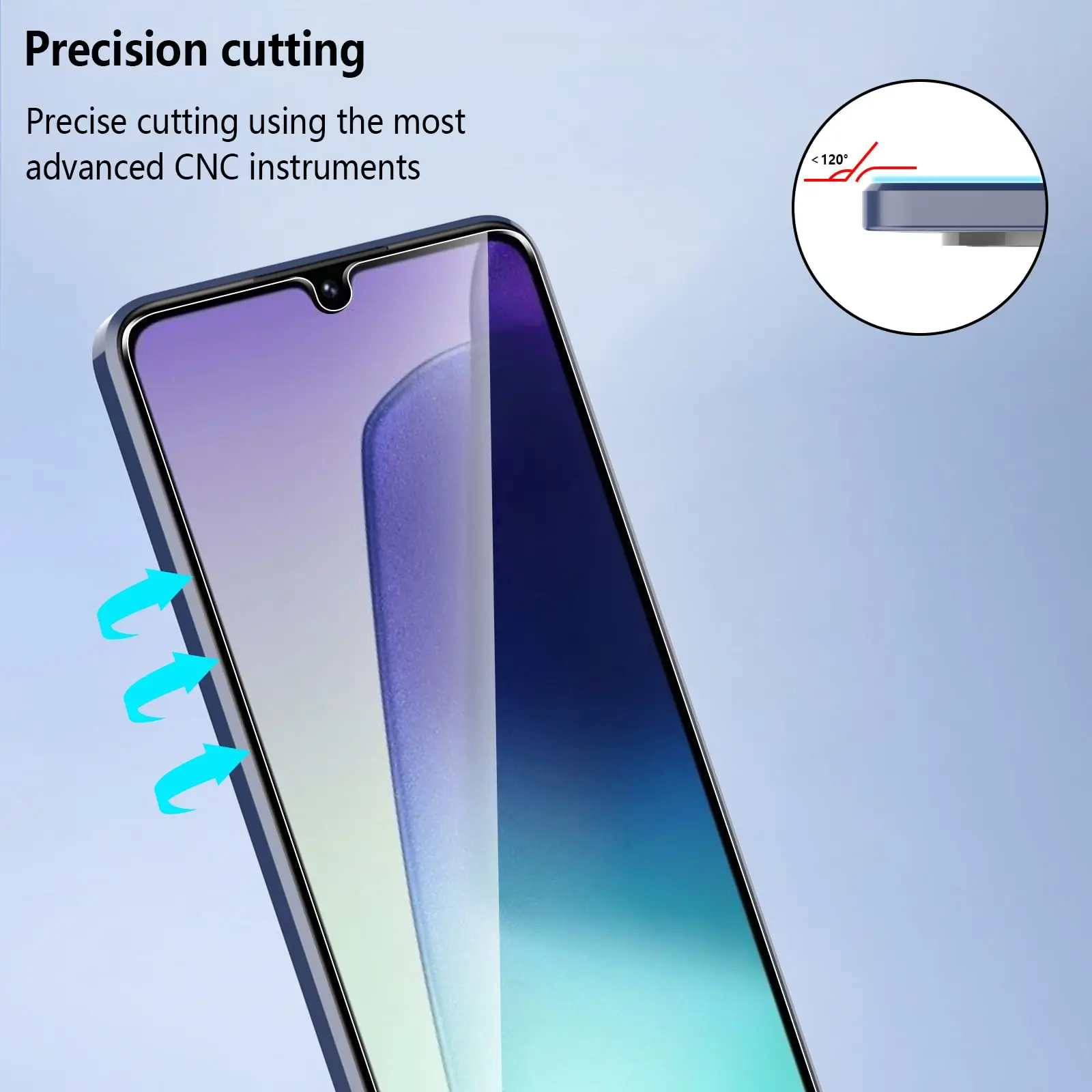 Premium Tempered Glass Screen Protector - Crystal Clear, Anti-Scratch, Case-Friendly