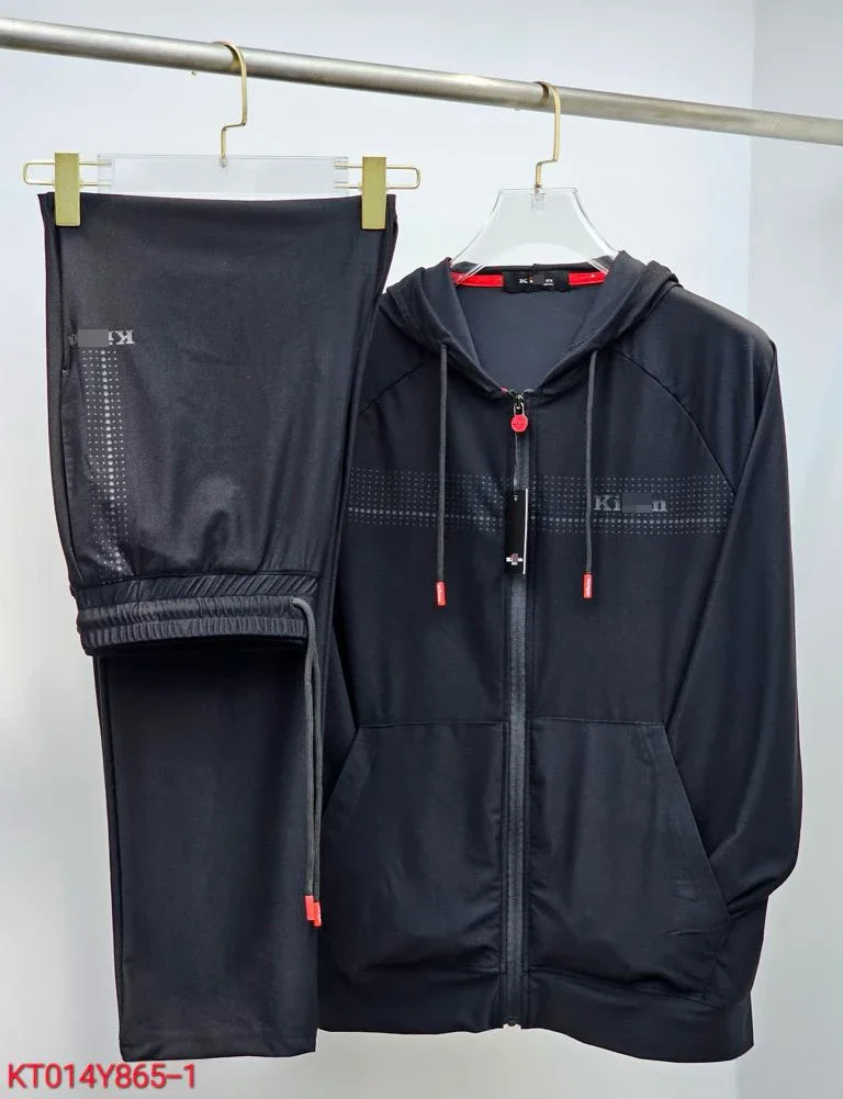 

BILLIONAIRE OECHSLI Sportswear set men 2024 new Thin sports comfort zipper high-quality Hooded ventilate big size M-4XL