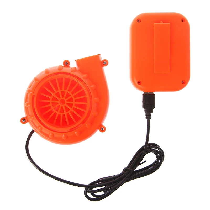 

2023 New Electric Mini Fan Air Blower For Inflatable Toy Costume Doll Battery Powered USB