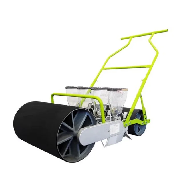 Két Vonalas Sor Vetőmag -Műsorok Kézi Push -Sárgarépa Spenót Sárgarépamag -Diseminátorok Zöldségmag Vetőgép Szerszám