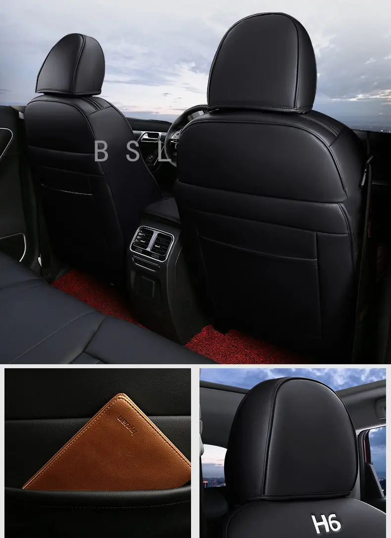 Custom Leather car seat covers For vw polo bmw e90 nissan lada granta haval  h6 volvo v50 automobiles car accessories styling - AliExpress