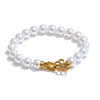 Pearl Beaded Bangle