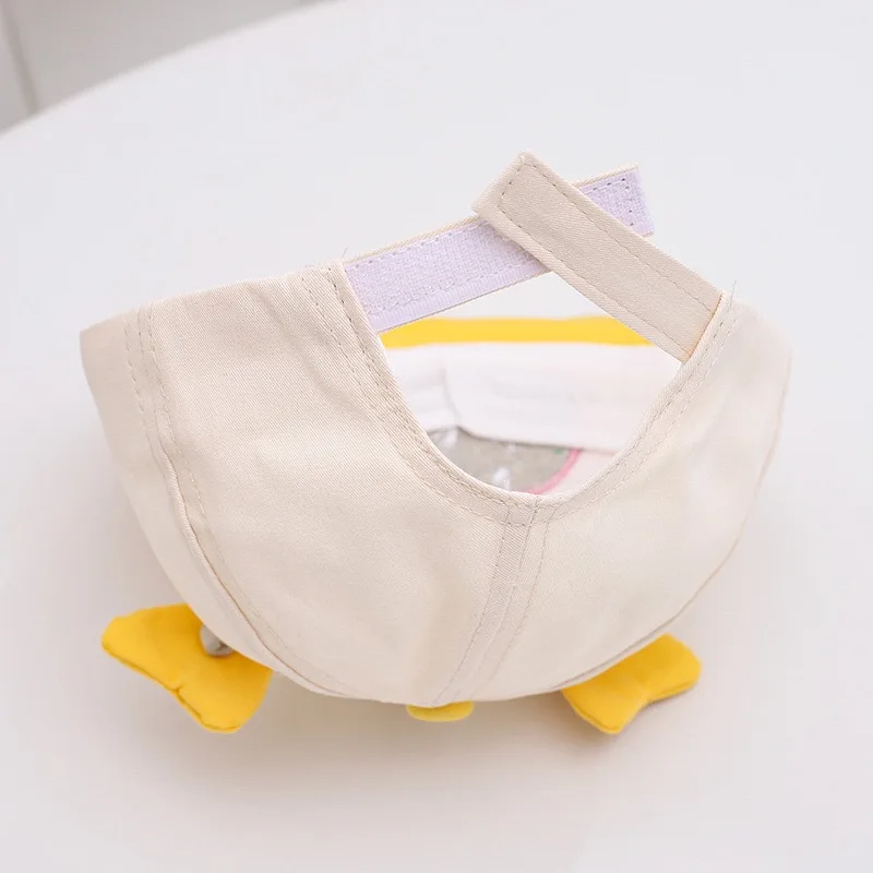 New Style Children's Cartoon Bear Embroidery Cap Boys Girls Outdoor Sunshade Cute Decoration Hat Lovely Kids Baseball Cap ﻿