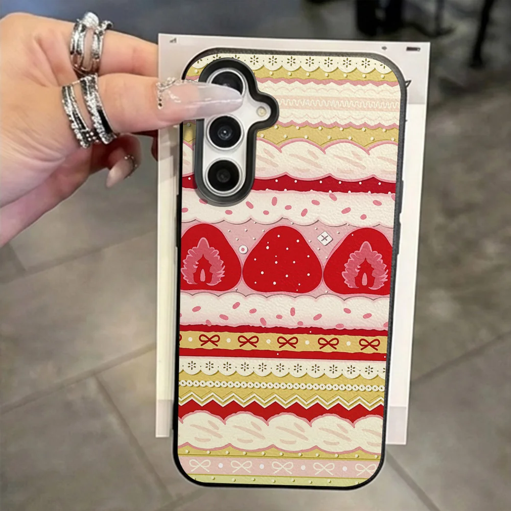 Strawberry Lychee Silicone Phone Case Cover