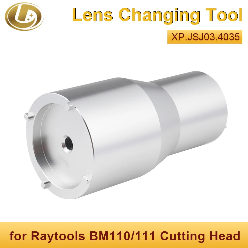 Raytools BM110 BM111 레이저 렌즈 교체 도구 섬유 절단 헤드 콜레이팅 및 포커스 렌즈용 전문 렌즈 삽입 오프너