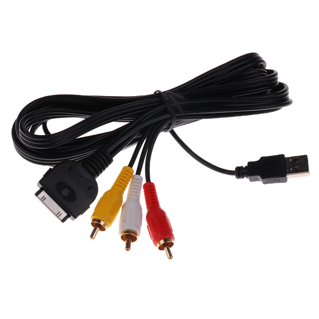CD-IU230V AUX Audio/Video Adapter Cable for Avic-F900Bt Avic-F700Bt 7010Bt