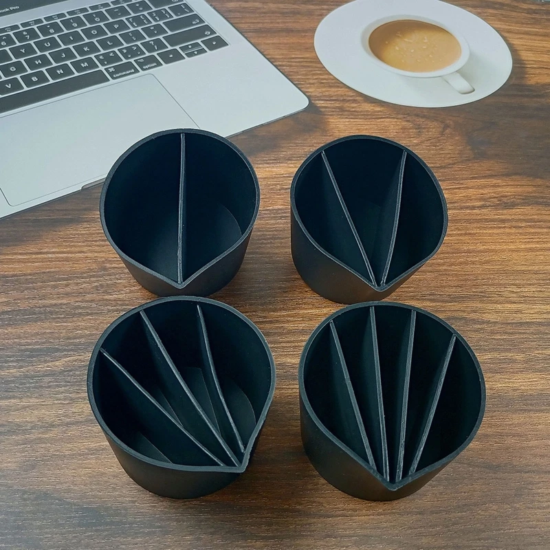 Y4QE 2/3/4/5Holes Silicone Mold Cup Dispenser Color Modulation Mini Cup for DIY Epoxy