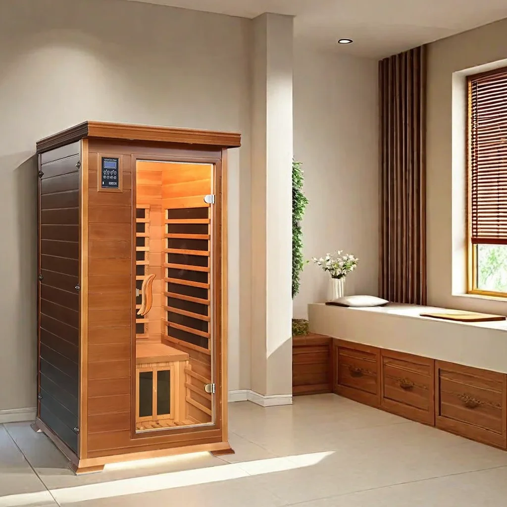 1-Person FAR Infrared Cedar Sauna 5