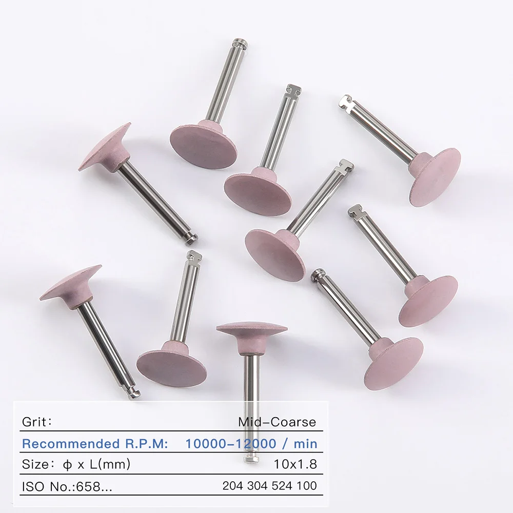 JOY DENTAL 12/10 stücke Dental Silikon Schleifen Köpfe Zähne Polierer für Contra Winkel Handstück Maschine Polieren Dental Werkzeuge – Detail 15