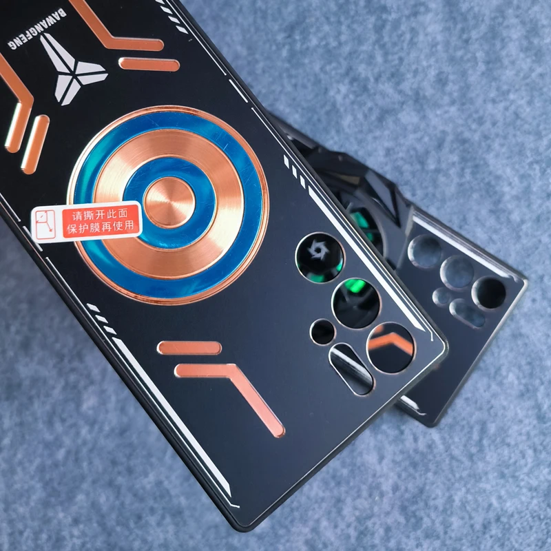 For ZTE Nubia Red Magic 9 Pro + Case RedMagic 9 Pro+ Aluminum Heat