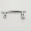 2pcs/Lot ABS+ Stainless Steel Brushed Sliding Knob Door Handle For Furniture Interior Shower Cabin Accessories Hardware Decor 5