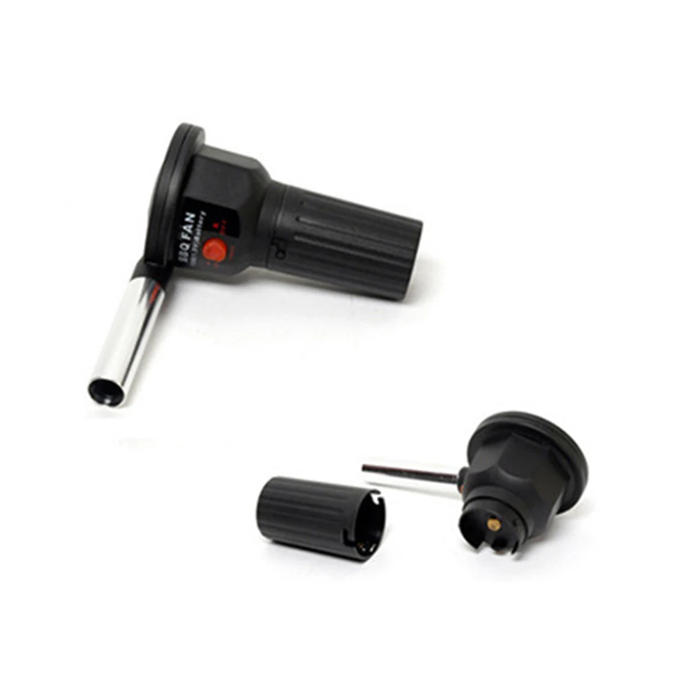 Outdoor Fan Air Blower Handheld Electric Blower Fan Grill Accessories Aluminum Alloy Kitchen Tool for Picnic Camping Cooking