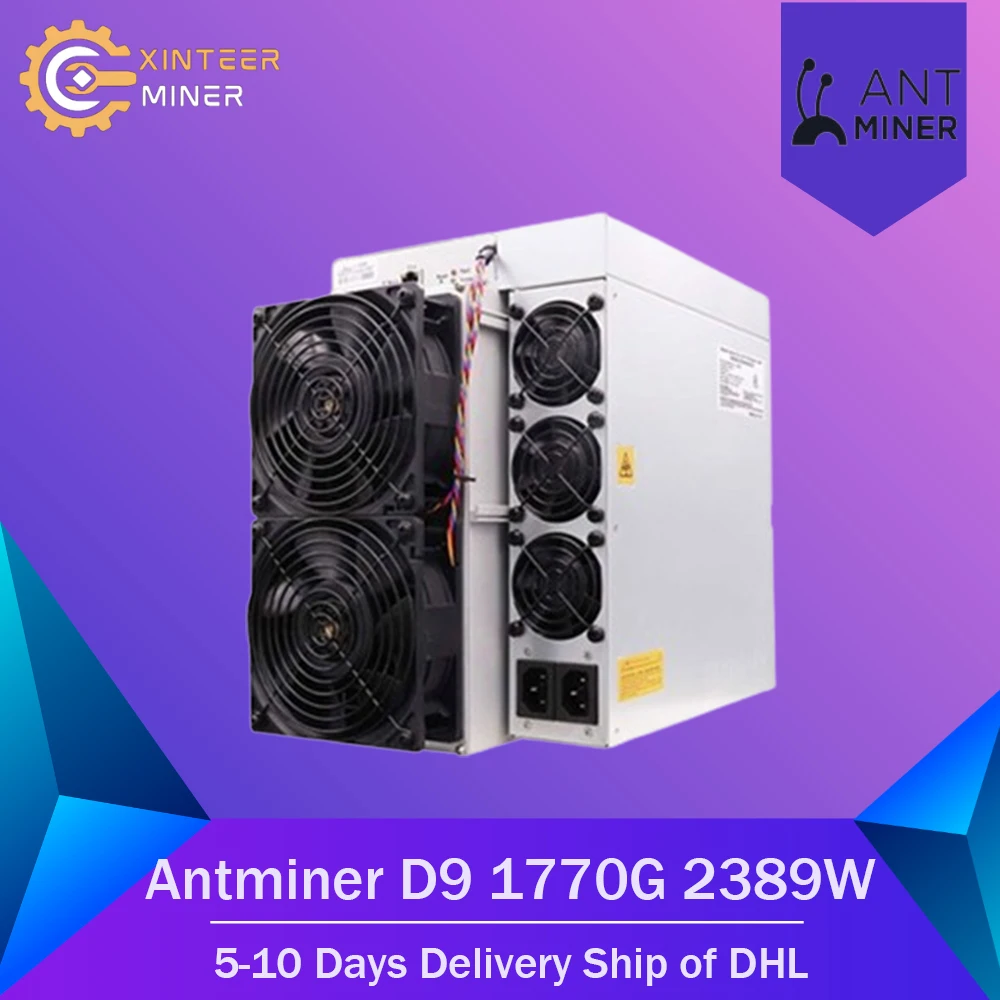 New-Bitmain-Antminer-D9-1770G-2389W-Asic-X11-Algorithm-DASH-Miner-In ...