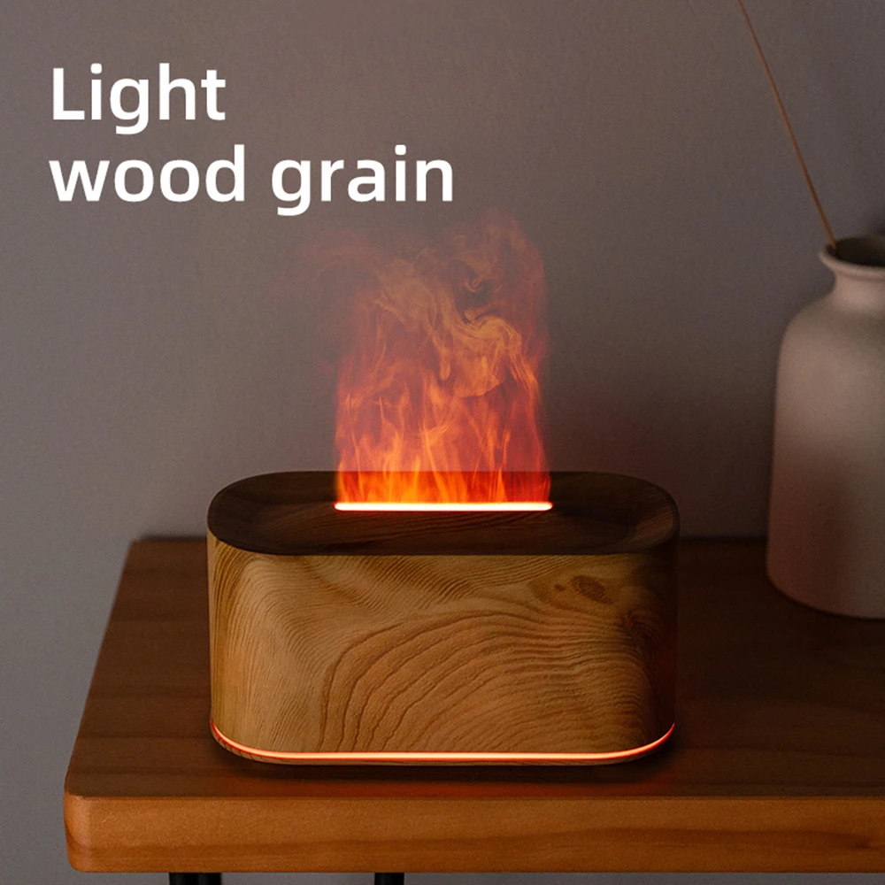 Flame-Effect Aromatherapy & Cool Mist Diffuser