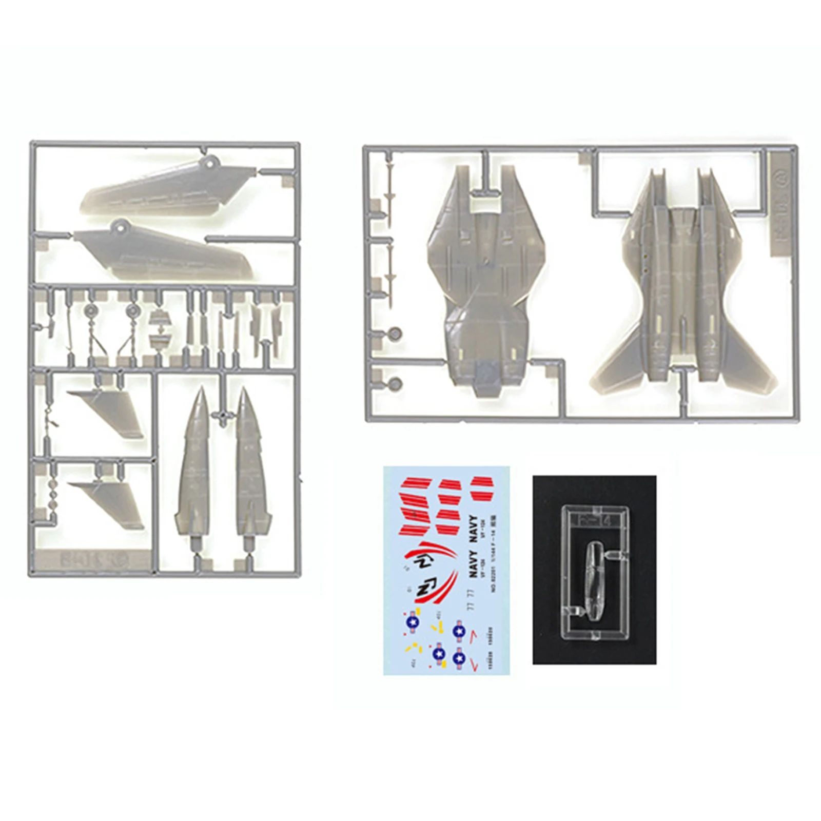 Modèle D'avion éducatif 1/144 - Kit De Bricolage - 23 Cm - Gris - Pour Décoration