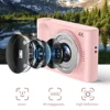 4K HD Mini Digital Camera Sony lens 44M Pixels 2.4 Inch Screen Student Digital Cam Auto Focus 4x Zoom Photography Outdoor Travel 2
