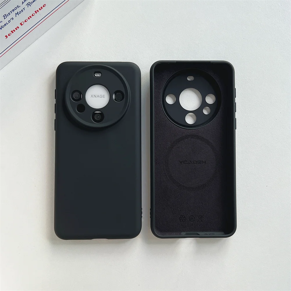 Luxury Liquid Silicone Magnetic Shockproof Case Cover