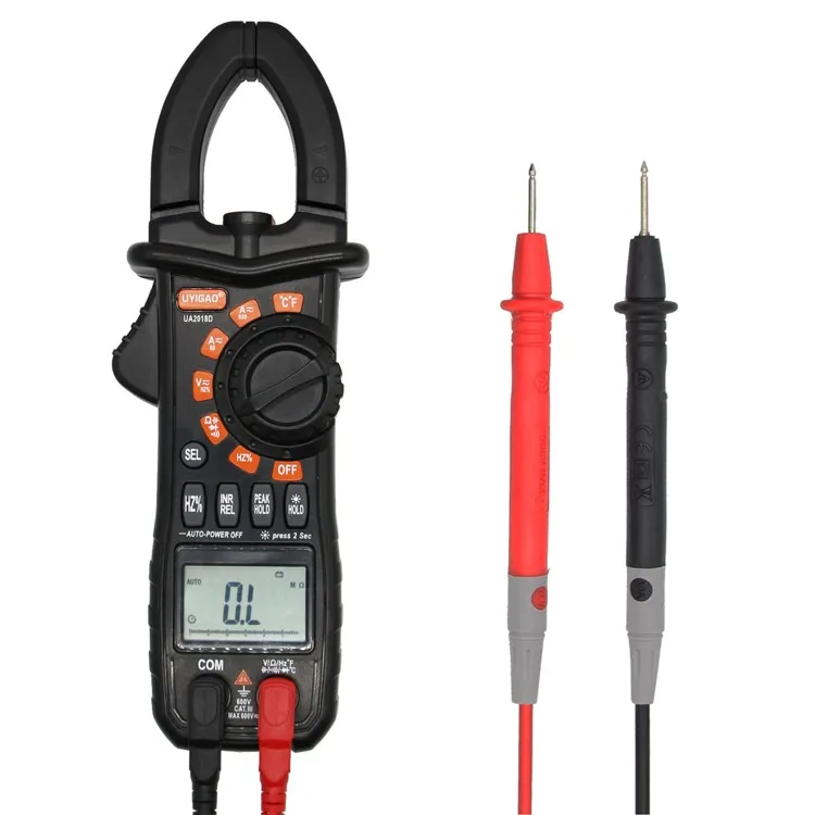 UA2018D AC/DC clamp meter automatic range digital clamp multimeter handheld clamp meter ammeter