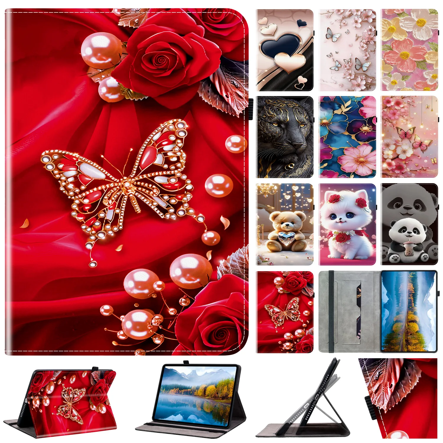 Premium Leather Tablet Case - Elegant and Durable Cover