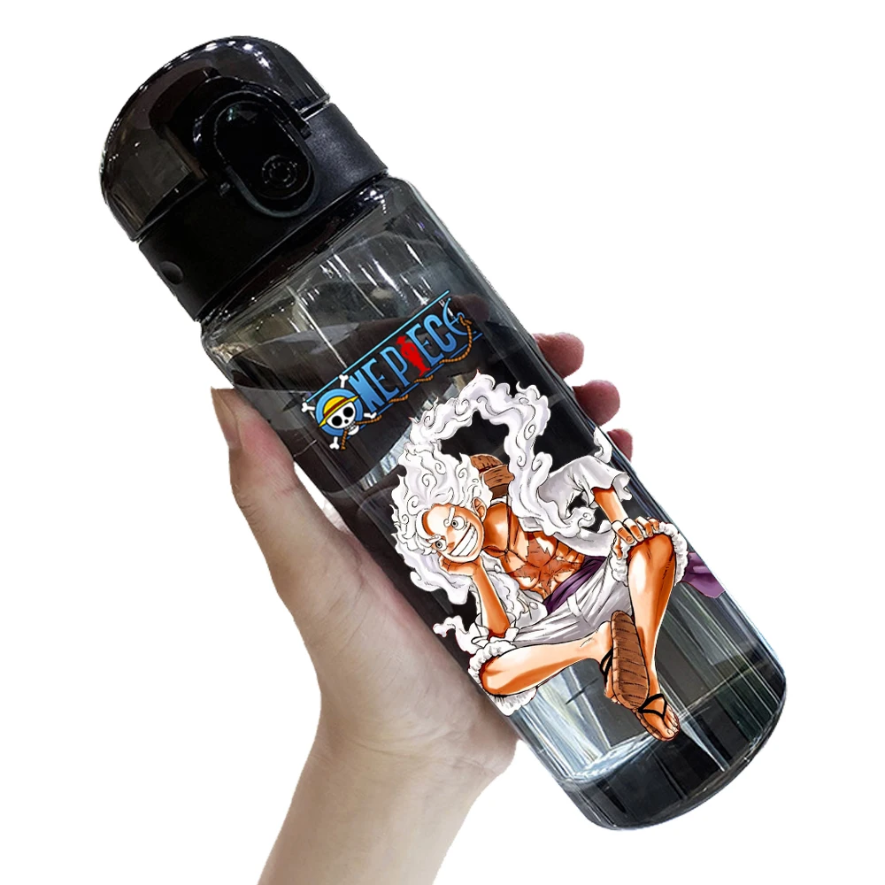 thumbnail image 1 of One Piece Nika Monkey D Luffy Roronoa Zoro Sanji Chopper Law Charlotte Linlin Yamato Vaso de agua de plástico Figura de anime Hervidor de agua 780 ml, 1 of 5