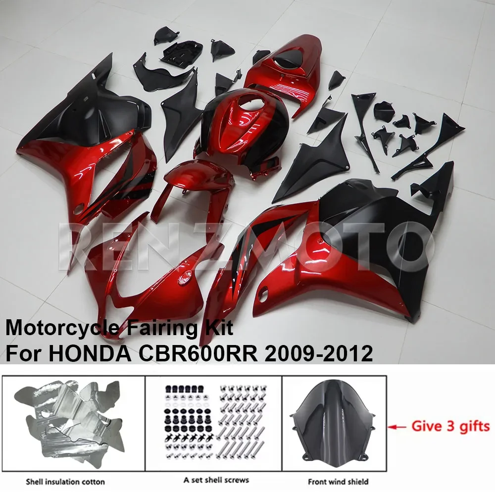

Для HONDA CBR600RR 600 RR 2009-2012 обтекатель R/Z CH12A13 комплект кузова мотоцикла декоративная пластиковая защитная пластина Аксессуары Корпус