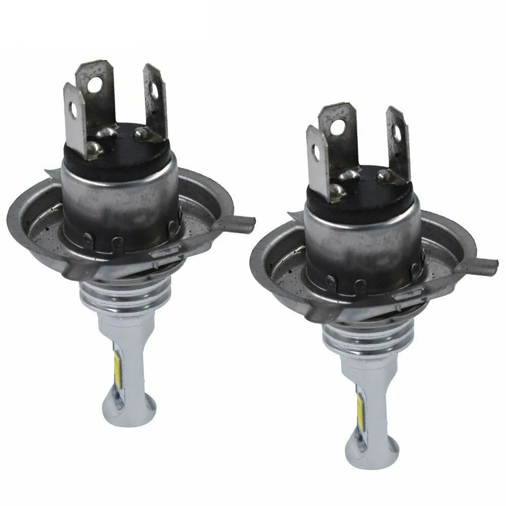 LED Headlight Bulbs Kit - High Low Beam, Ultra Bright 35W 4000LM, 6000K White