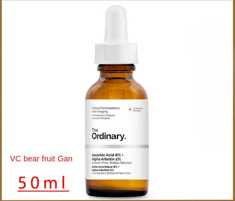 Ácido de frutas común A Alcohol Retinol Arbutina Nicotinamida Ácido