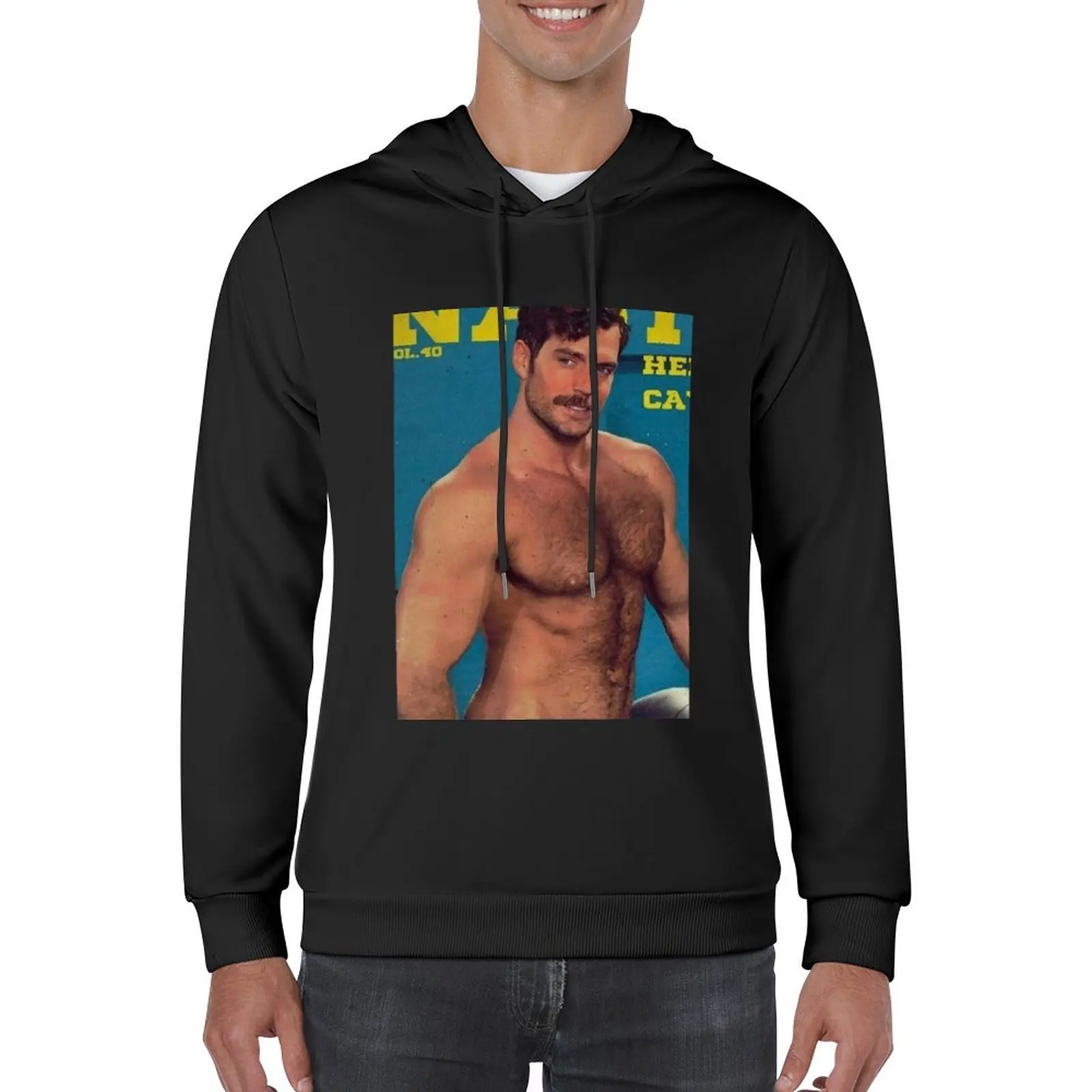 

New Henry Cavill Sexy Pullover Hoodie korean style clothes japanese hoodie