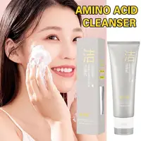 Amino Acid Cleanser Two-color Oil Control Shrink Pores Blackhead Removal Moisturizing Skin Care Prodcuts 100g 1