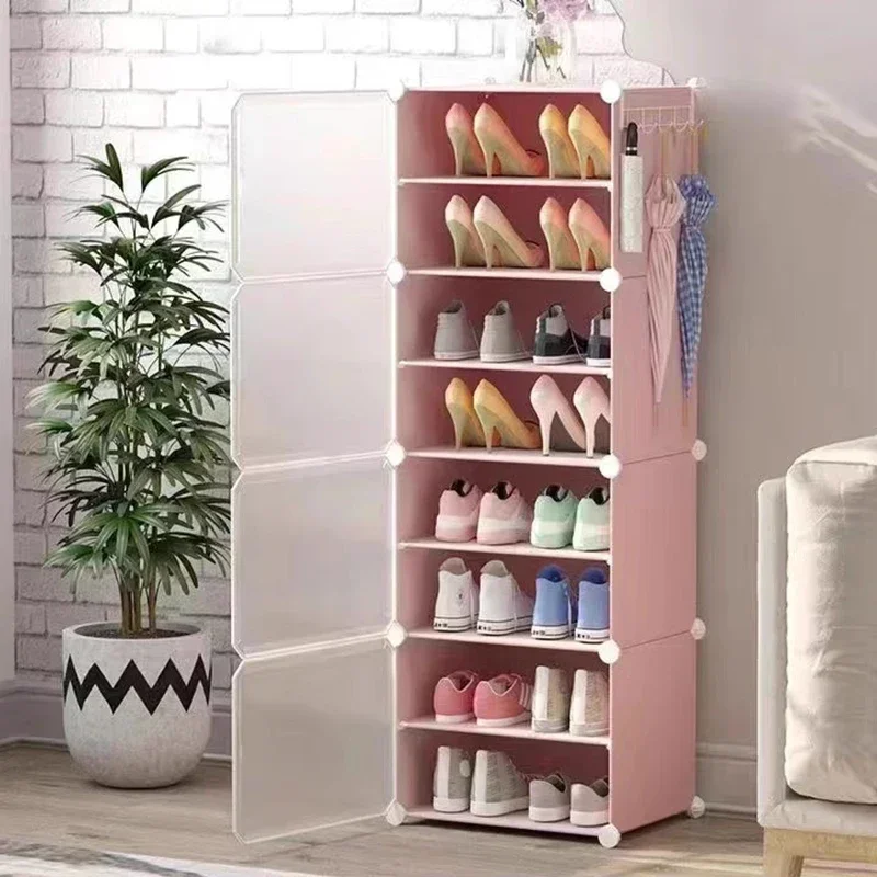 Storage Box Shoe Rack Living Room Mobile Cabinet Space Saving Shoe Rack Thin Ultra Muebles Para El Hogar Furniture Living Room