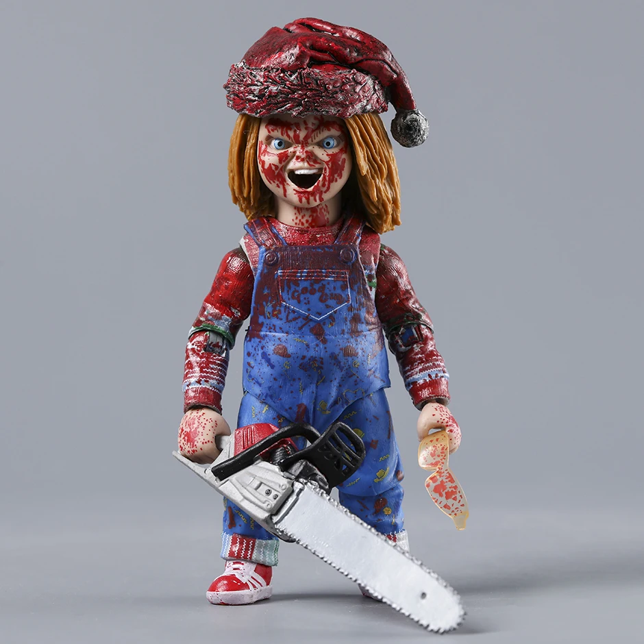 Figurine Horreur Chucky Tronçonneuse