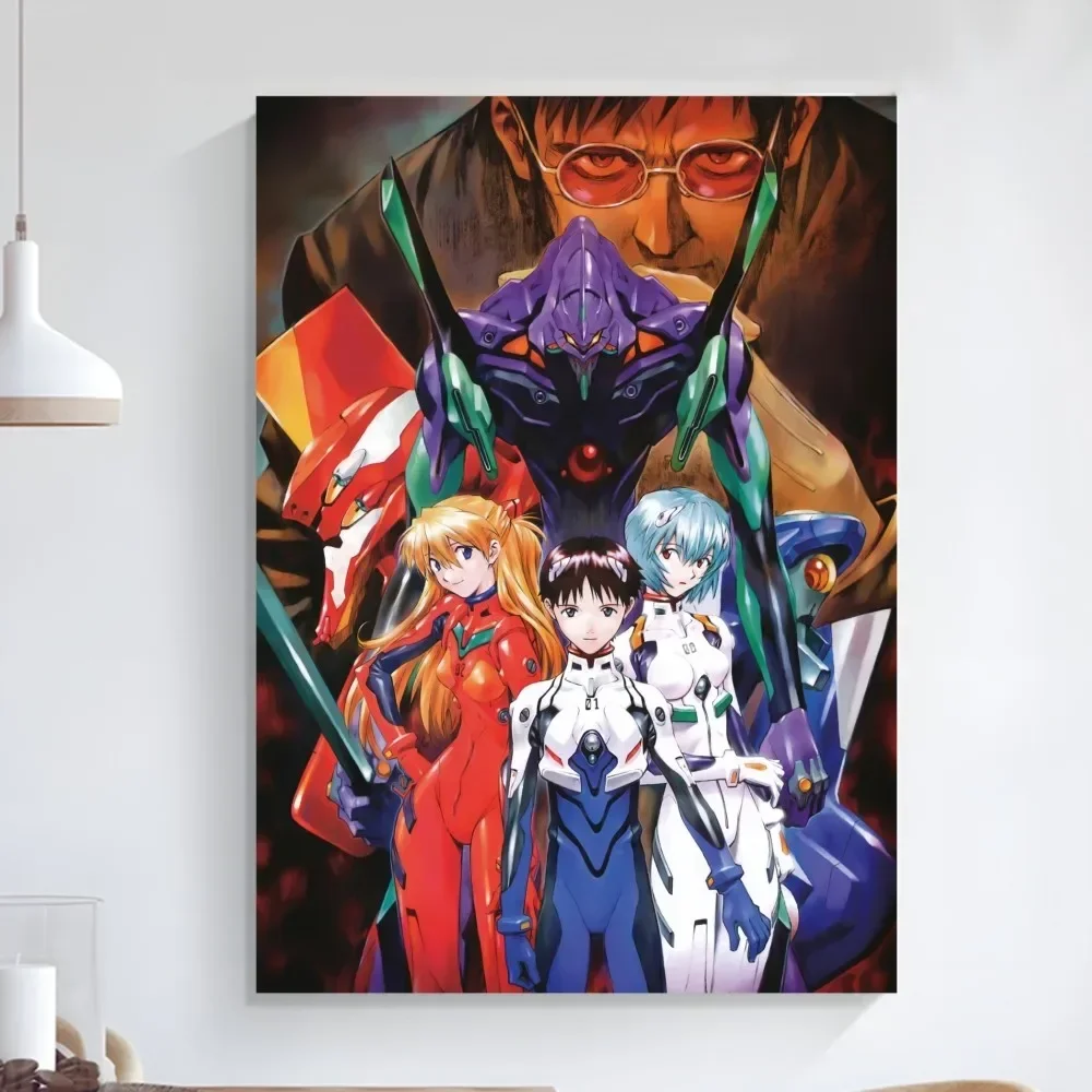 Poster Art Self-adhesive Art Small Poster anime poster poster prints HD Quality Wall Painting Study Wall Decoration N-NeonS E-Evangelion