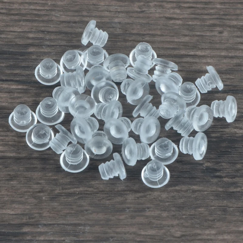200PCS Cabinet Door Anti-Shock Pellets For Patio Countertops, Fits 3/16 Inch Hole