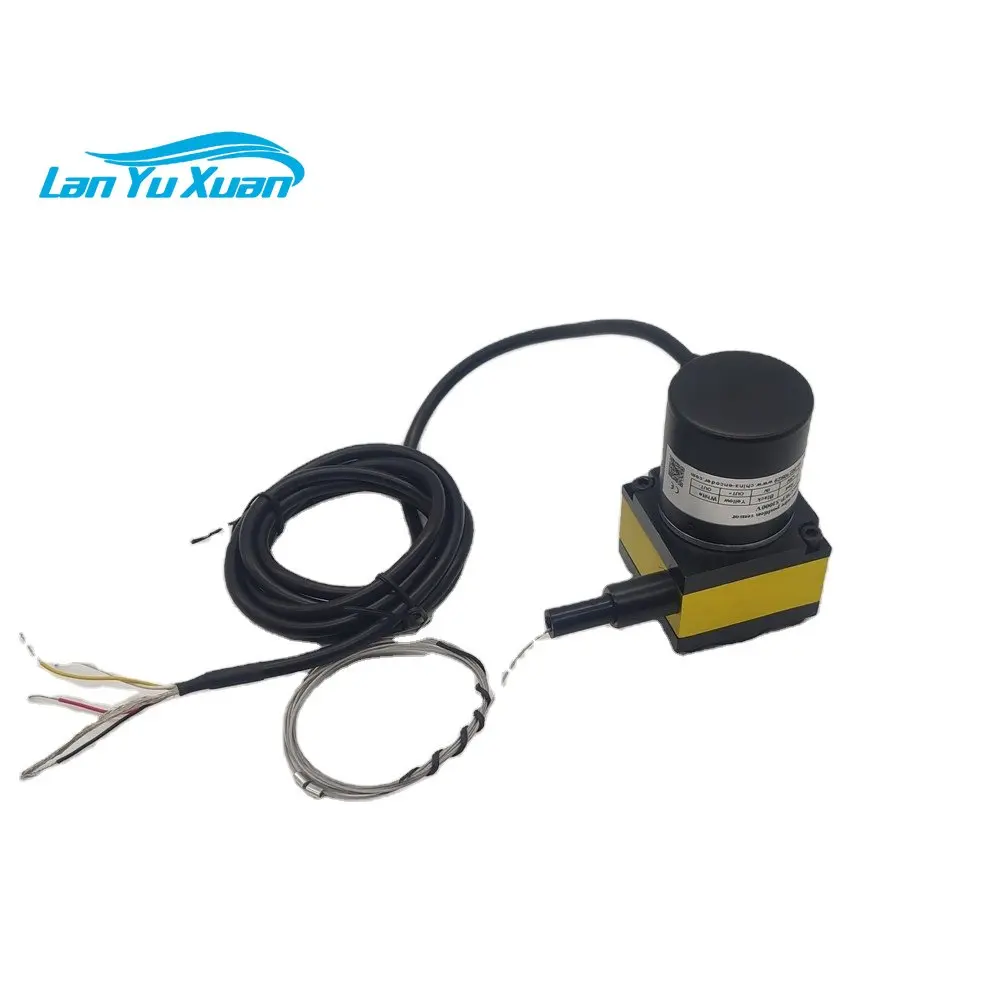 

CWP-S1000V 1000MM 0-10V Output draw wire displacement sensor with 0.5m extension cord