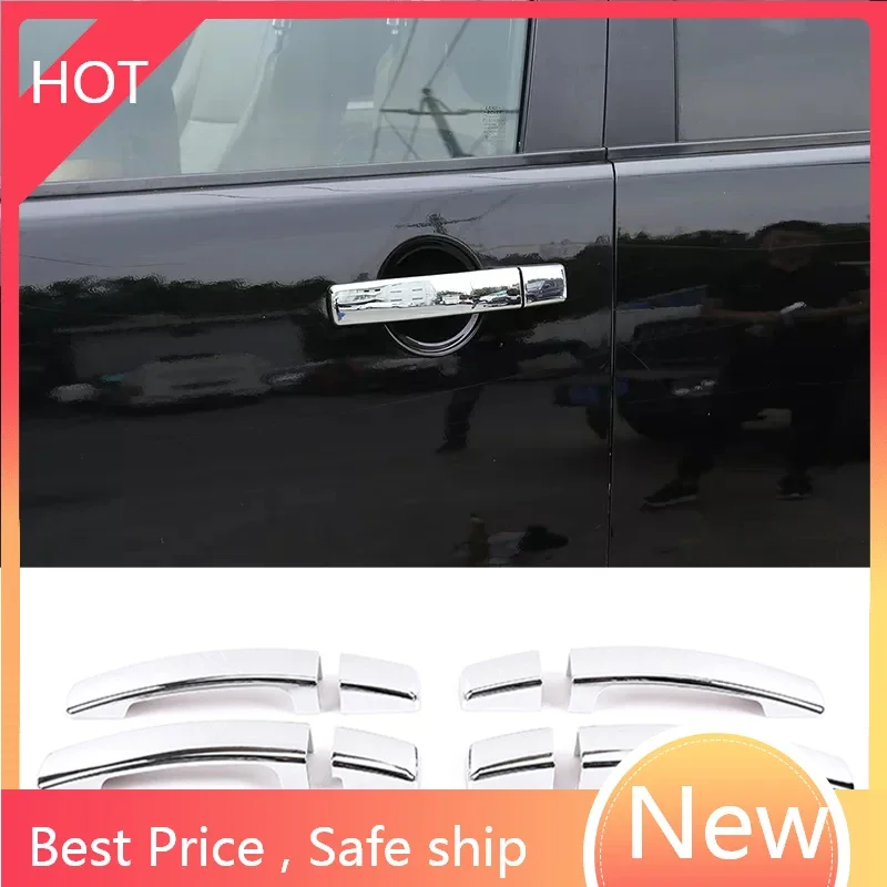 

Для Land Rover Discovery 3 LR3 2004-2009,ABS внешняя дверная ручка автомобиля, декоративная наклейка, для Freelander 2 2007-2012 аксессуар