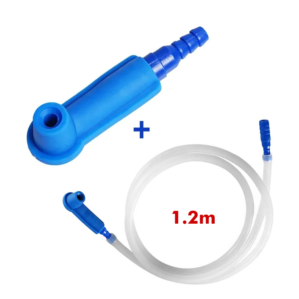 Car Brake Fluid Oil Exchange Pump 120cm Pumping Hose Empty Drained Oil Bleeder Auto Brake Oilling Connector Filling car brake oil exchange tool