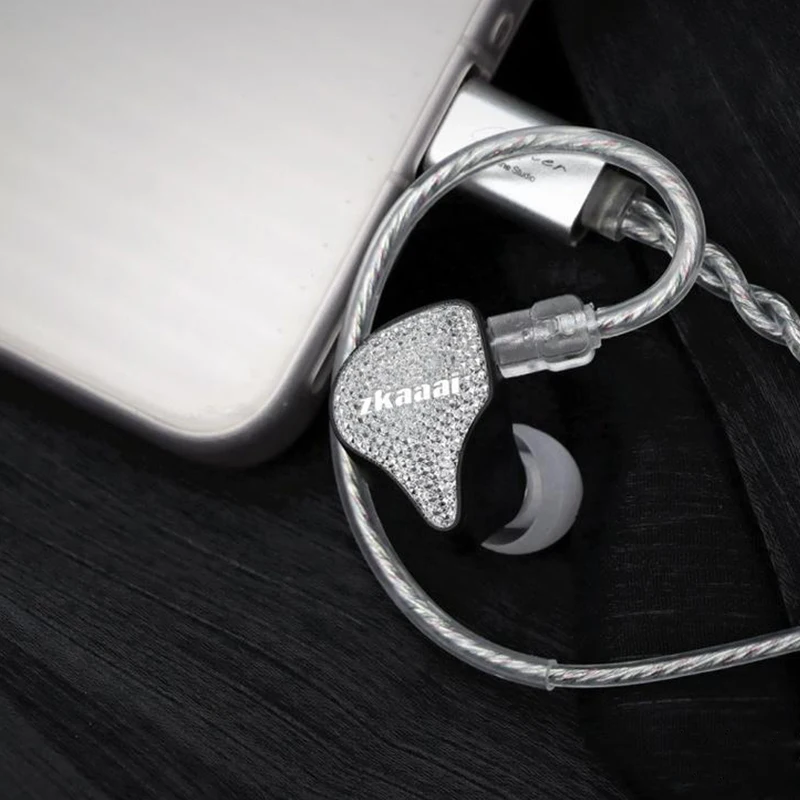 EarAcoustic CIPHER X Zkaaai Wired HIFI IEMs (High Cost-Eff) - 10mm