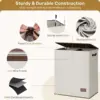 Luxury Double Laundry Hamper with Lid and Removable Laundry Bags, Large Hamper for Laundry, Laundry Basket 2 Sections 5