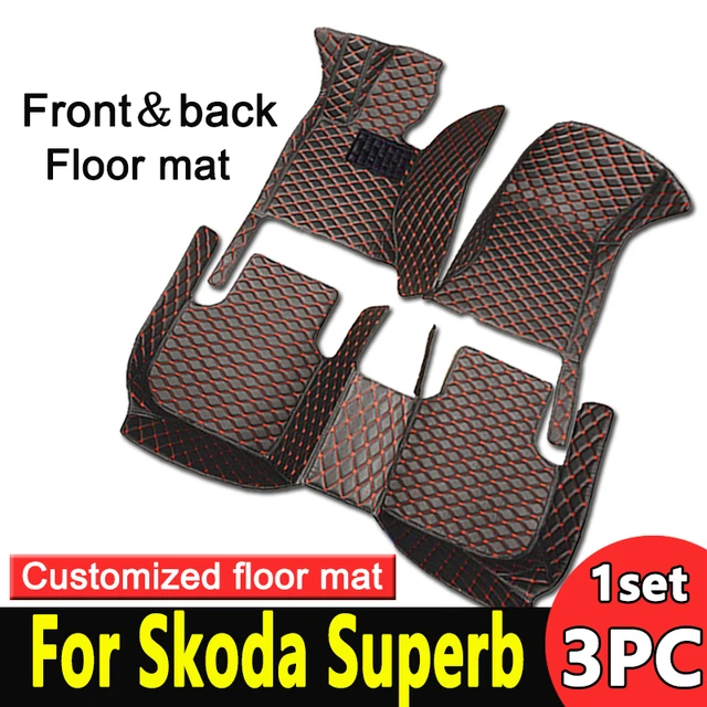 Car Mats For Skoda Superb B6 3T 2009~2015 Rugs Leather Floor Mat Carpets  Interior Parts Waterproof Pad Car Accessories 2014 2013 - AliExpress