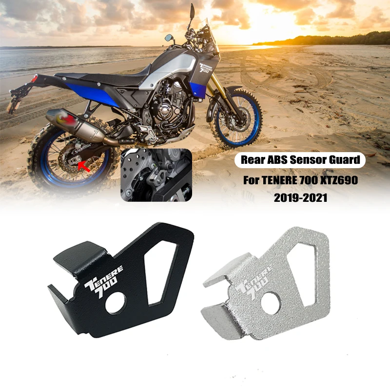 

Tenere 700 задний ABS Датчик Защитная крышка для YAMAHA TENERE700 T7 XTZ700 2019-2021 с логотипом аксессуары для мотоциклов