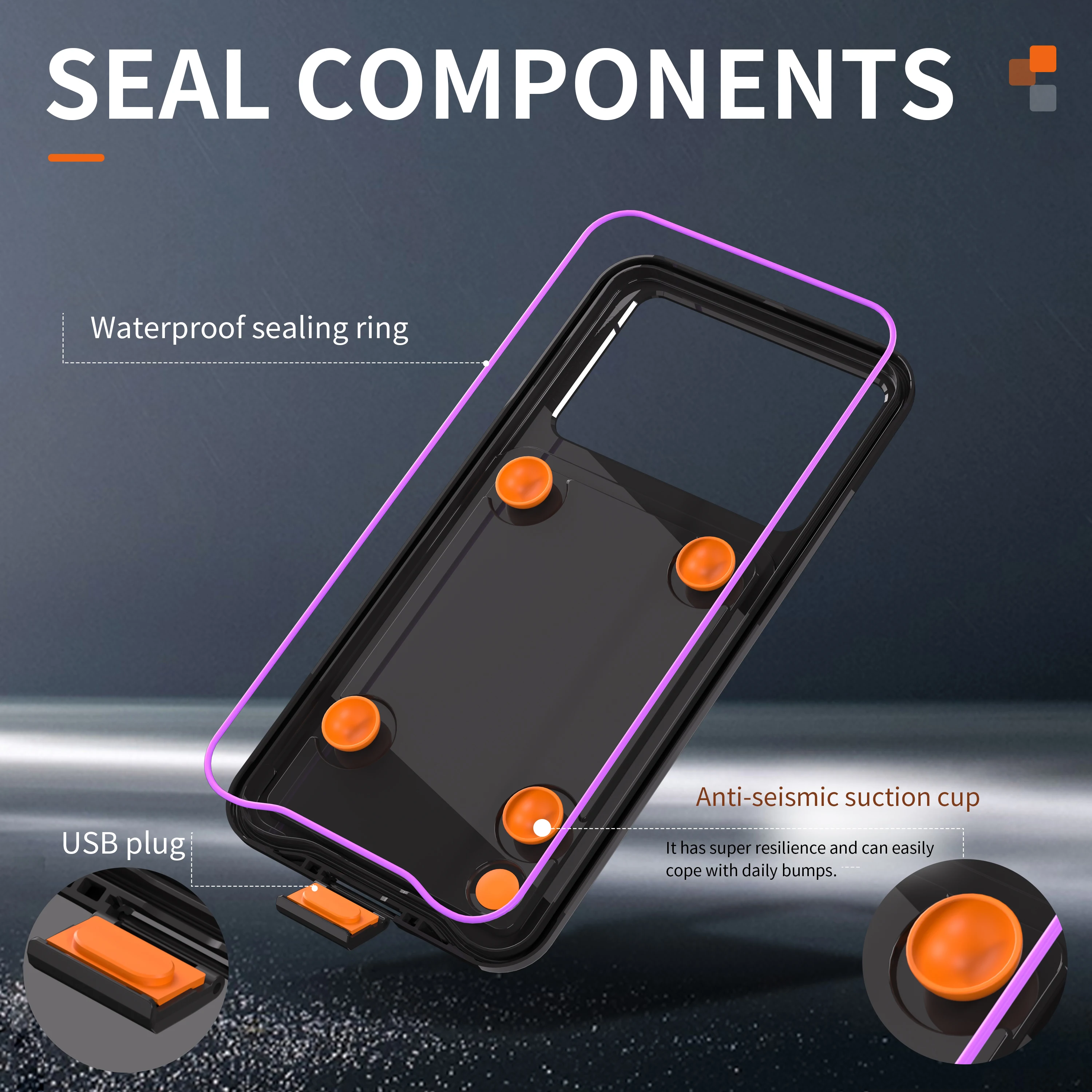 Shellbox - Outdoor Waterproof Phone Case for Underwater Photography