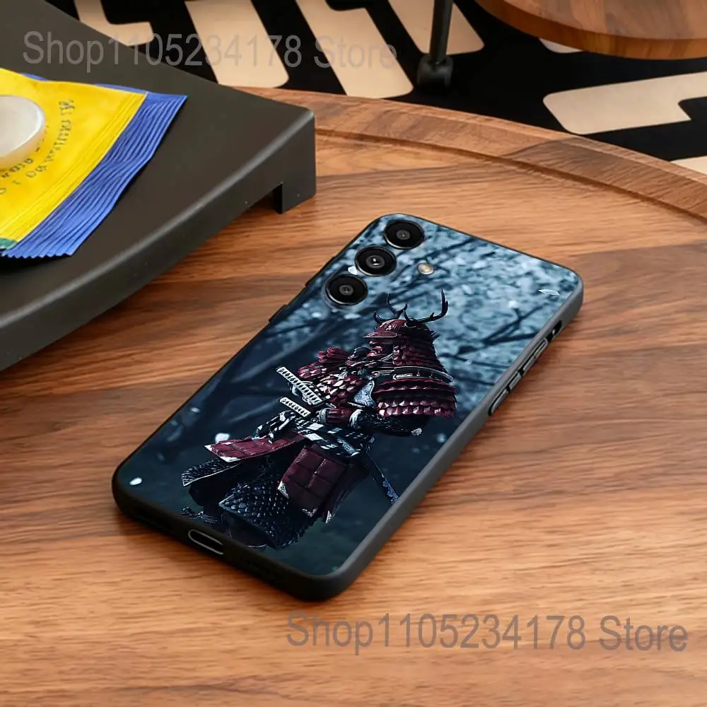 Japanese Bushido Samurai TPU Phone Case Cover