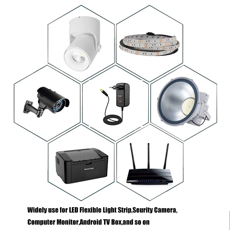 Adattatore Di Alimentazione CA DC 24V 1A On