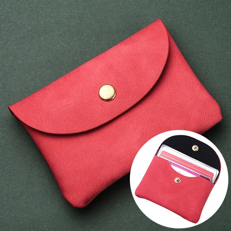 Vintage-Inspired Double Layer Coin Purse - Soft PU Leather Wallet with Multi-Pocket Zipper Bag