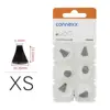 Connexx Click Sleeve xs Original Silicone Ear Domes  of Closed Ear Tips Suit for Signia Rexton CIC ITC RIC Models 3