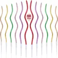 48pcs Colorful Curve