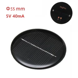Compact High - Efficiency Solar Power DIY Mini Panel (55mm)