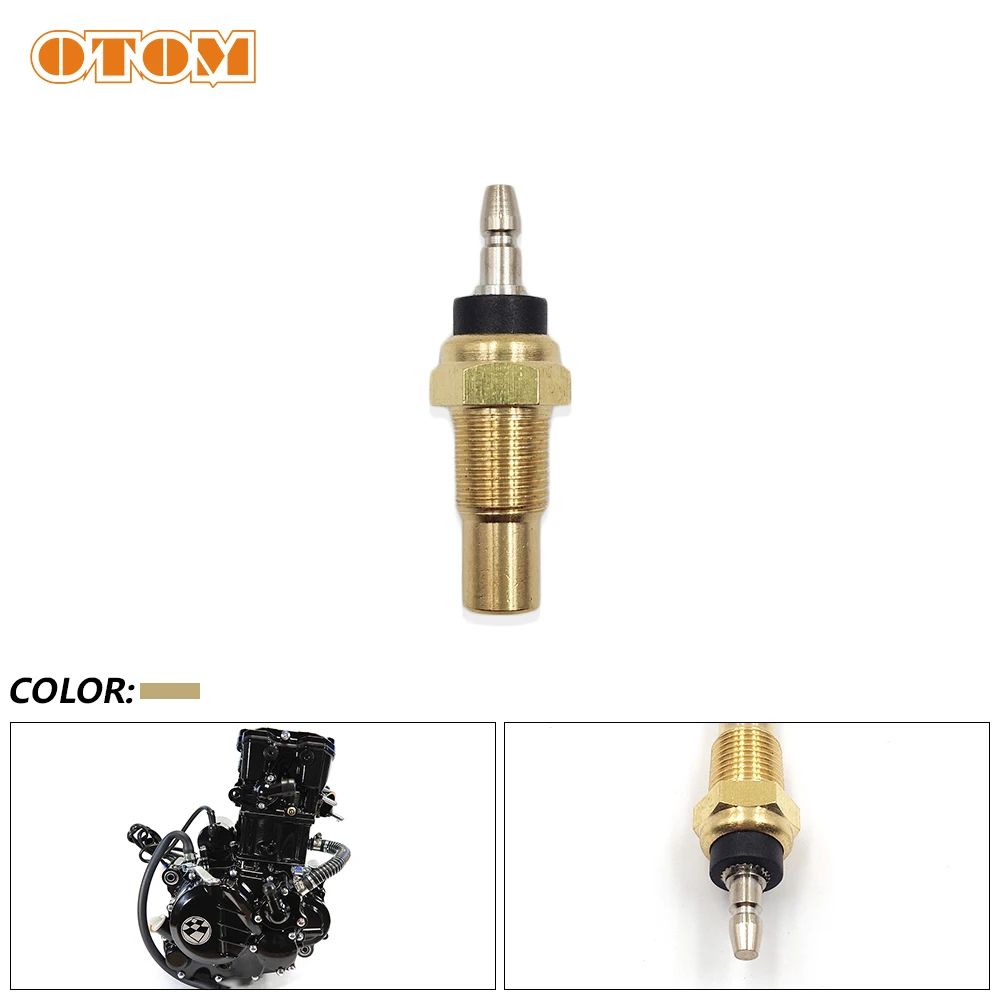 

OTOM Motorcycle Engine Parts Coolant Temperature Sensor Carburetor Version For ZONGSHEN ZS174MN-5 NB300 4T Water-Cooled Motor