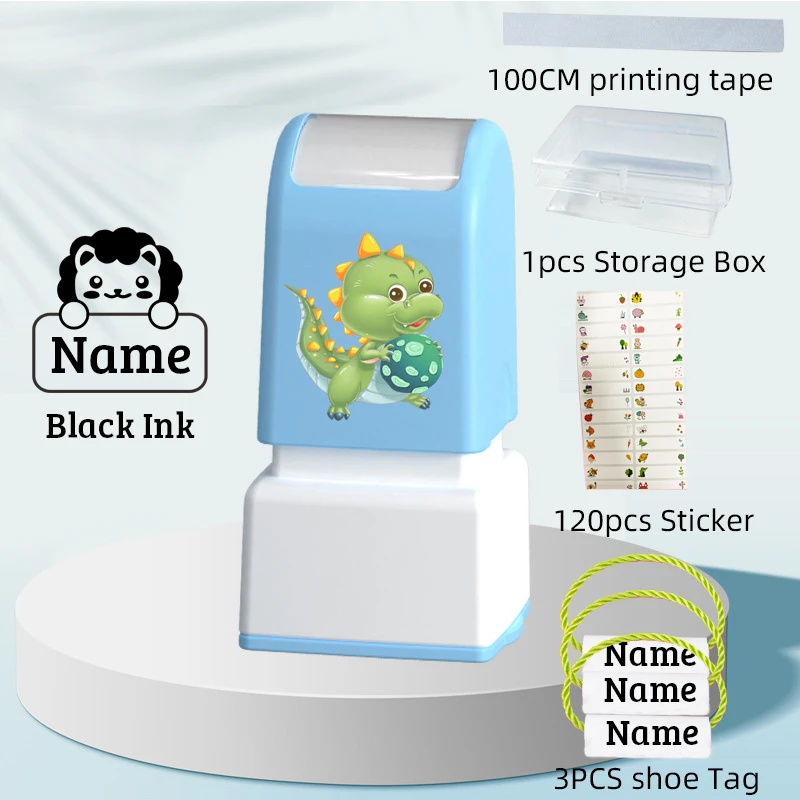 Custom-Made Baby Name Stamp DIY For Children Name Seal Student Clothes Chapter Not Easy To Fade Security Stamp Sticker